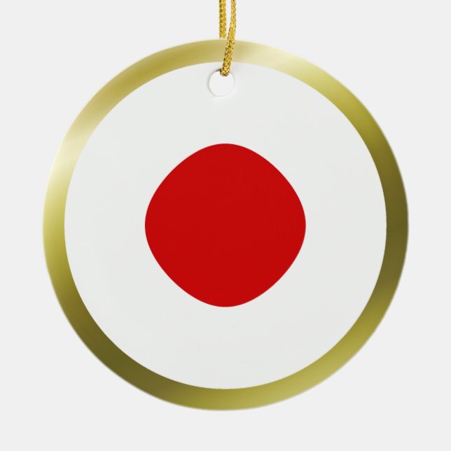 Japan Flagga Ornament (Framsidan)