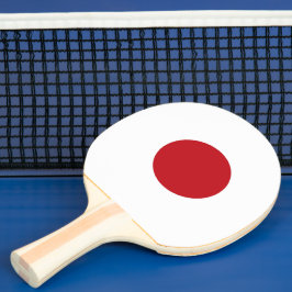 Japan flagga pingisracket
