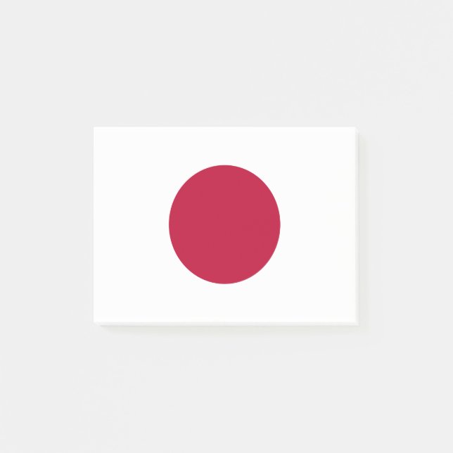 Japan Flagga Post-it Block (Framsida)
