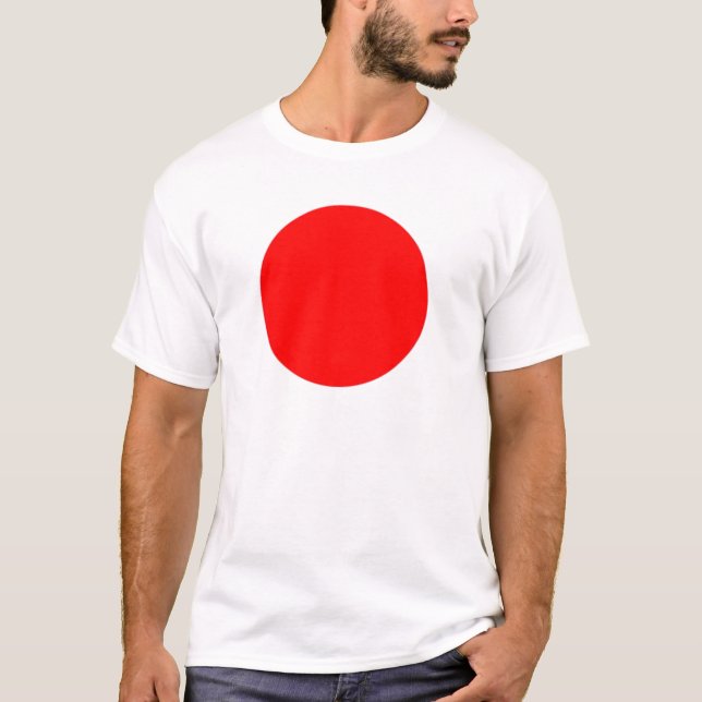 Japan Flagga T-shirt (Framsida)