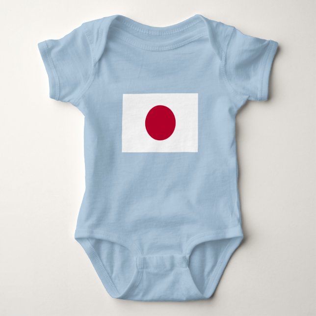 Japan Flagga T Shirt (Framsida)