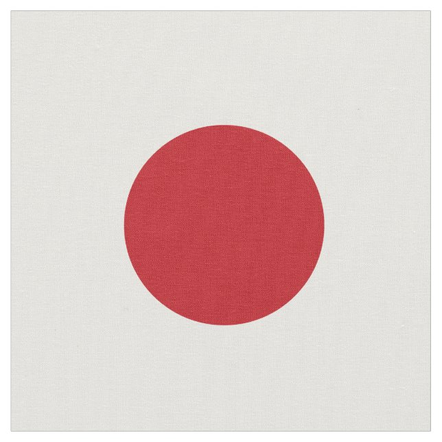 Japan flagga tyg (Närbild)