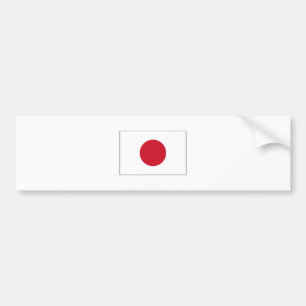 Japan FLAGGAinternationell Bildekal
