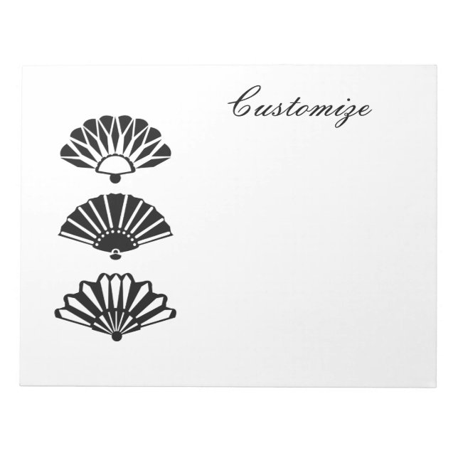 Japan Fläkt Thunder_Cove Anteckningsblock (Framsida)