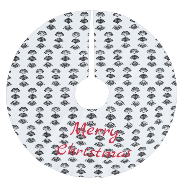 Japan Fläkt Thunder_Cove Julgransmatta Borstad Polyester (Framsidan)