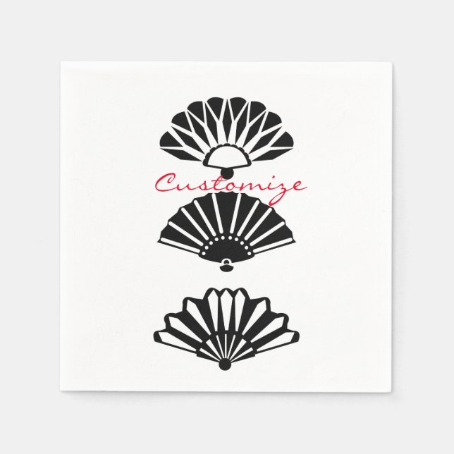 Japan Fläkt Thunder_Cove Pappersservett (Framsidan)