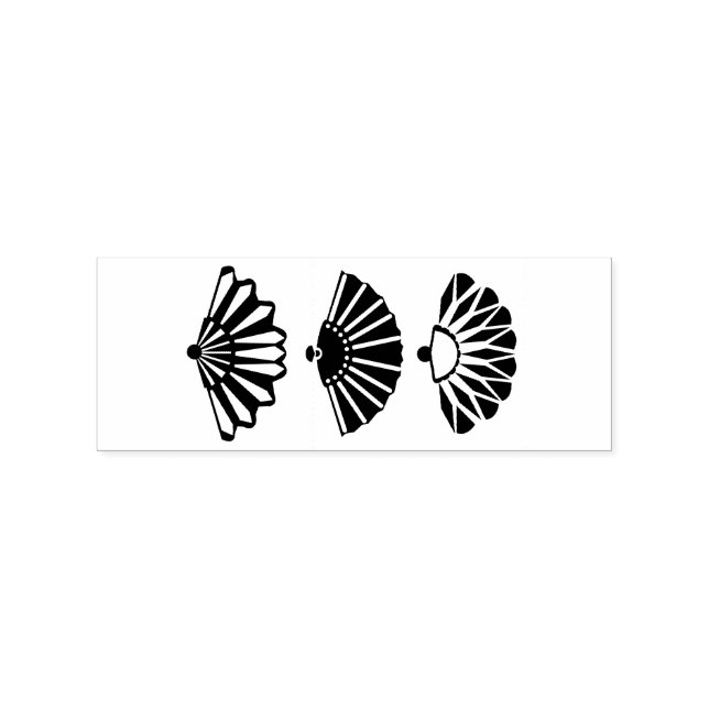 Japan Fläkt Thunder_Cove Stämpel (Tryck)