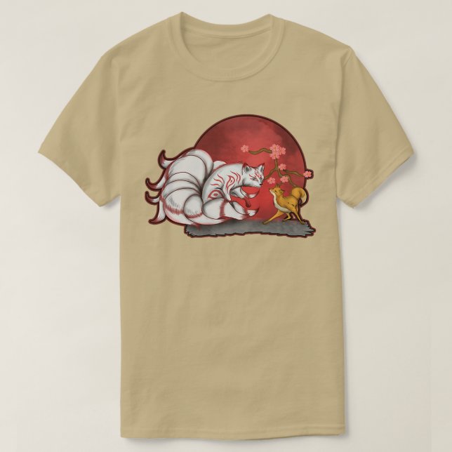 Japan Fo Moon  T Shirt (Design framsida)