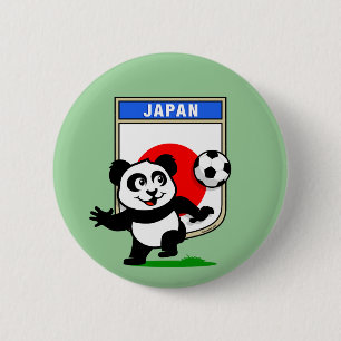 Japan Football Panda Knapp