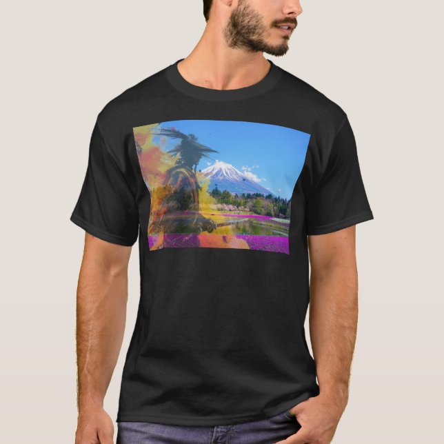 Japan förr och nu t shirt (Framsida)