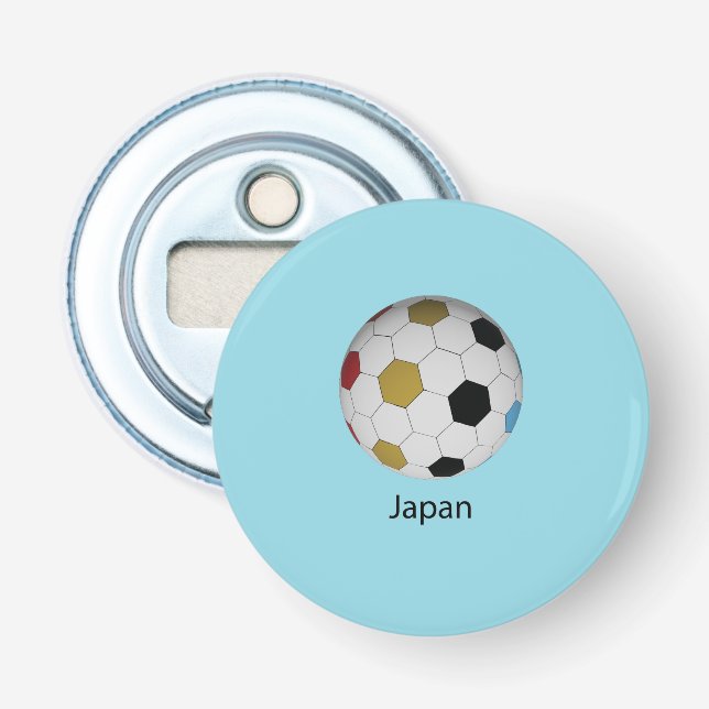 Japan Fotboll Flasköppnare (Framsidan)