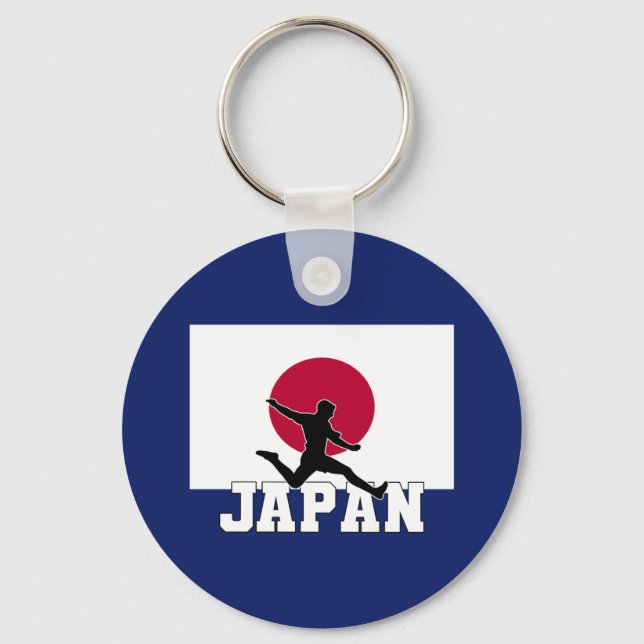 Japan fotboll Japan landslaget Nyckelring (Framsida)