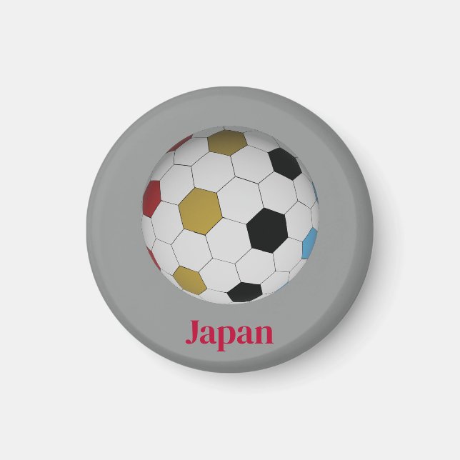 Japan Fotboll Magnet (Framsidan)