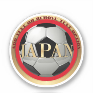 Japan Fotboll Sport Klistermärken