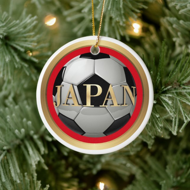 Japan Fotbollboll Sporter Julgransprydnad Keramik (Träd)