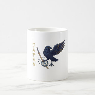 Japan Fotbolls-VM Samurajer 日本の武士道 Kaffemugg