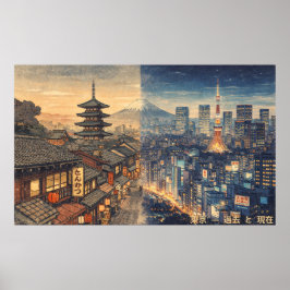Japan: Från Edo till Tokyo Poster