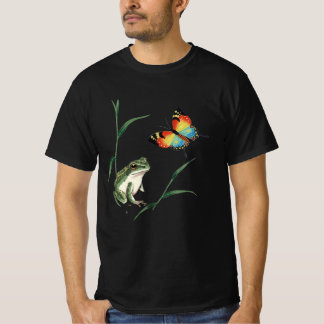 「japan frog」Japanese style ink painting T-shirt T Shirt