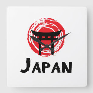 Japan Fyrkantig Klocka