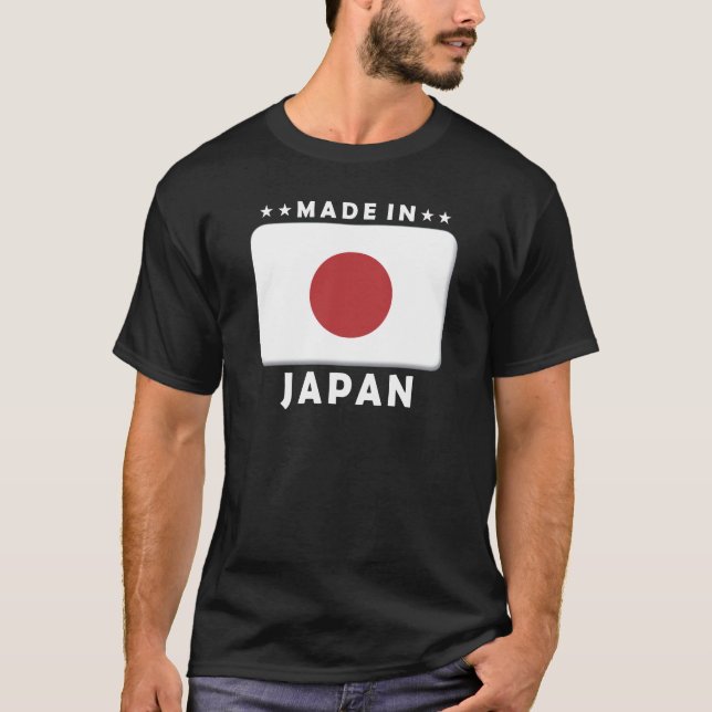Japan gjorde t-shirt (Framsida)