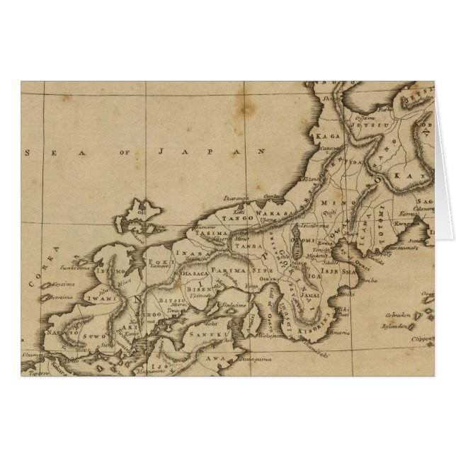 Japan Hälsningskort (Framsidan Horizontal)