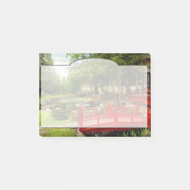 Japan - harmoni och natur post-it block (Framsida)