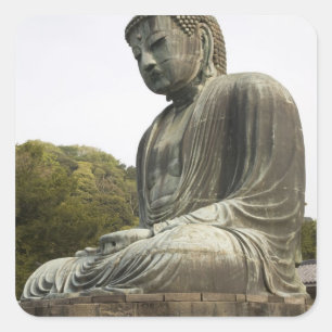 Japan, Honshu-ön, Kanagawa prefektur, Fyrkantigt Klistermärke
