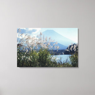 Japan, Honshu, Yamanashi prefektur, Fuji-Hakone-Iz Canvastryck