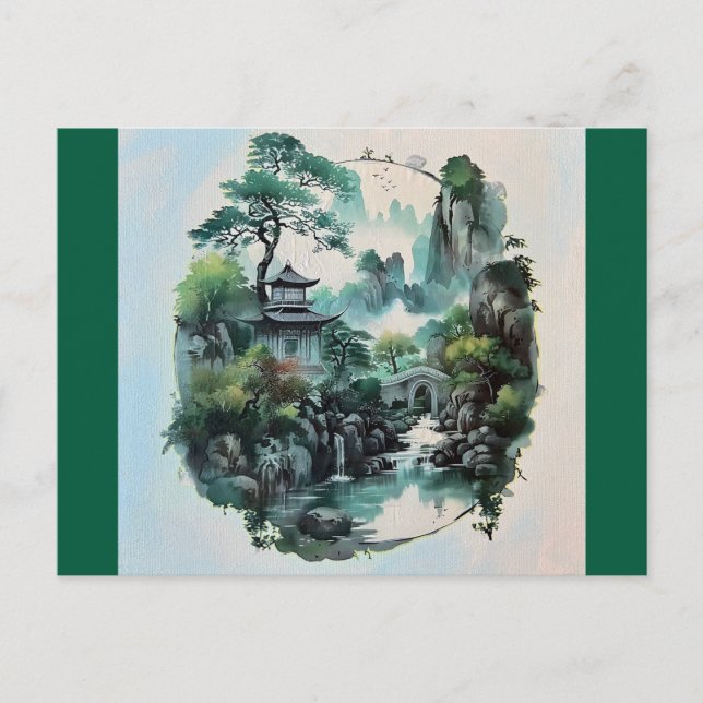 Japan House Vykort (Framsida)