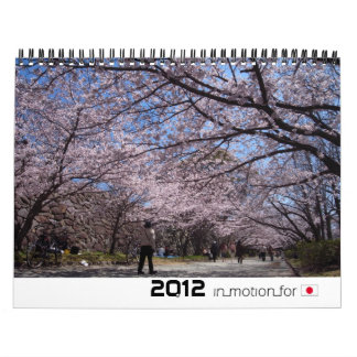 Japan i bilder 2012 (InMotionForJapan-serier) Kalender