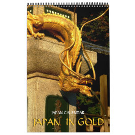 Japan i guld kalender