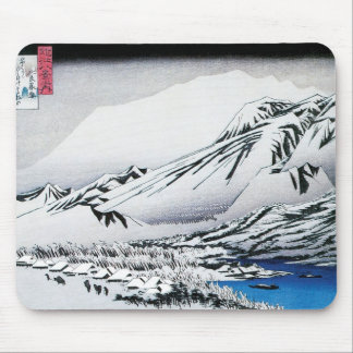 JAPAN I SNÖN MOUSEPAD MUSMATTA
