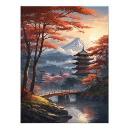 Japan Illustration Art. 5 Fototryck