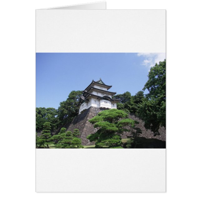 Japan Imperial Palace Hälsningskort (Framsidan)