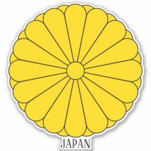 Japan Imperial Seal Patriotic Klistermärken