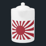 Japan Imperial Stigning Sol Flagga, Edo to WW2<br><div class="desc">Den Stigning Sol-Flagga är en japansk flagga (???, Kyokujitsu-ki) som består av en röd skiva och sexton röda strålar från skivan. Liksom den japanska flagga symboliserar den Stigning Flagga Sol sol. Flagga användes ursprungligen av feudala krigsherrar i Japan under perioden Edo. Det användes fram till slutet av det andra Världskriget....</div>
