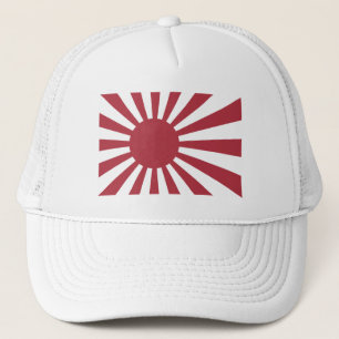 Japan Imperial Stigning Sol Flagga, Edo to WW2 Keps