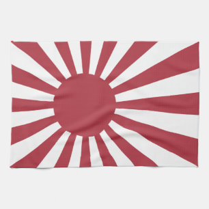 Japan Imperial Stigning Sol Flagga, Edo to WW2 Kökshandduk