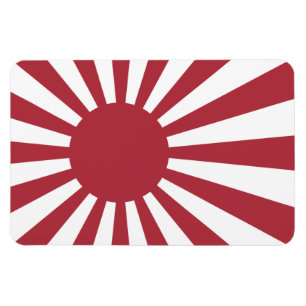 Japan Imperial Stigning Sol Flagga, Edo to WW2 Magnet