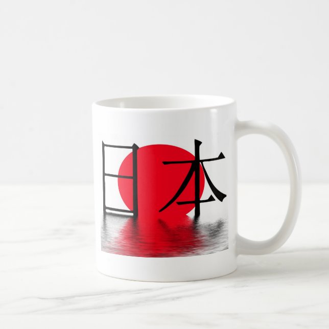 Japan in Japanese Kaffemugg (Höger)