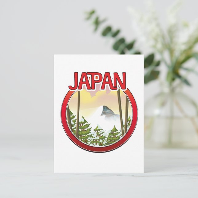 Japan Inbjudan Vykort (Stående Fram)