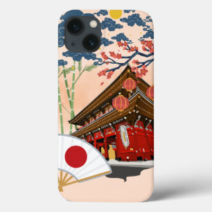 Japan iPhone 13 Fodral - Traditional Japansk Art