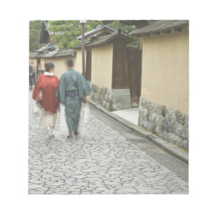 Japan, Ishikawa, Kanazawa, Buke Yashiki-distriktet Anteckningsblock