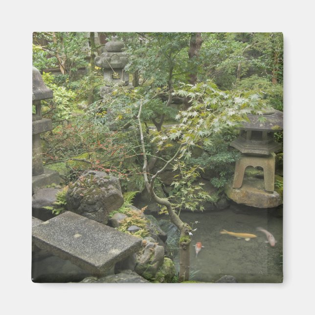 Japan, Ishikawa, Kanazawa, Nomura Samurai House Magnet (Framsidan)