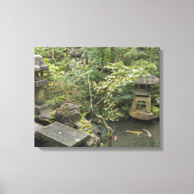 Japan, Ishikawa, Kanazawa, Nomura Samurai-hus Canvastryck (Framsida)
