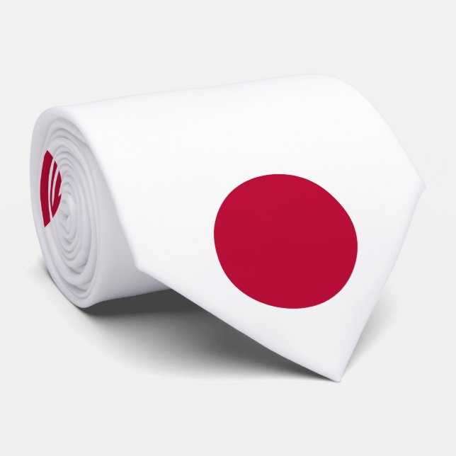 Japan - Japansk flagga - Hinomaru Slips (Rullad)