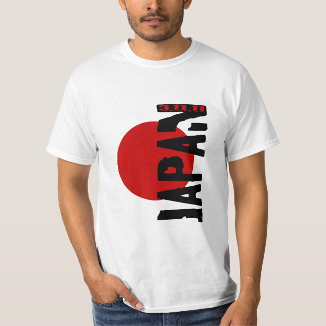 Japan jordskalv 3 11 11 tee (Framsida)