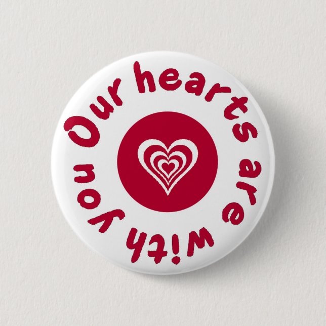 Japan jordskalv och Tsunamilättnadsskjorta Knapp (Framsida)