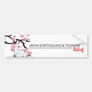 *Japan jordskalv-/Tsunamilättnad * bildekal