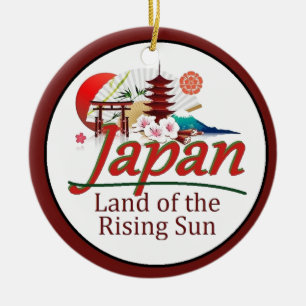JAPAN JULGRANSPRYDNAD KERAMIK